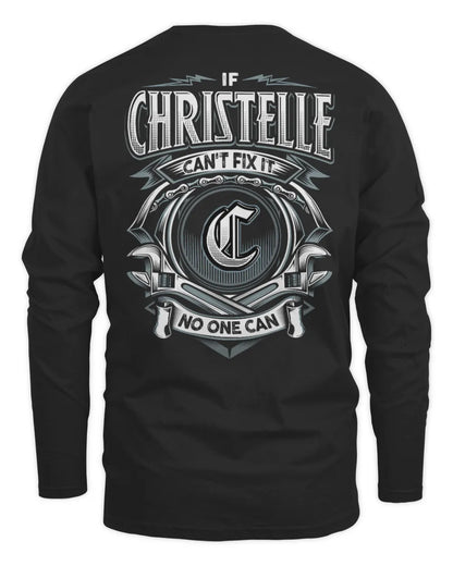 CHRISTELLE AP81-K4-626 - Personalized Ahmed Quote Apparel “If Ahmed Can't Fix It, No One Can” - Men's Long Sleeved T-Shirt - Black