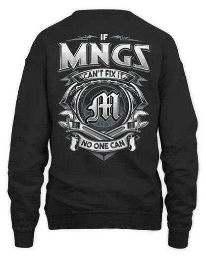 MNGS AP81-K4-626 - Personalized Ahmed Quote Apparel “If Ahmed Can't Fix It, No One Can” - Unisex Sweatshirt - Black