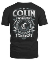 COLIN AP81-K4-626 - Personalized Ahmed Quote Apparel “If Ahmed Can't Fix It, No One Can” - Unisex Standard T-Shirt - Black