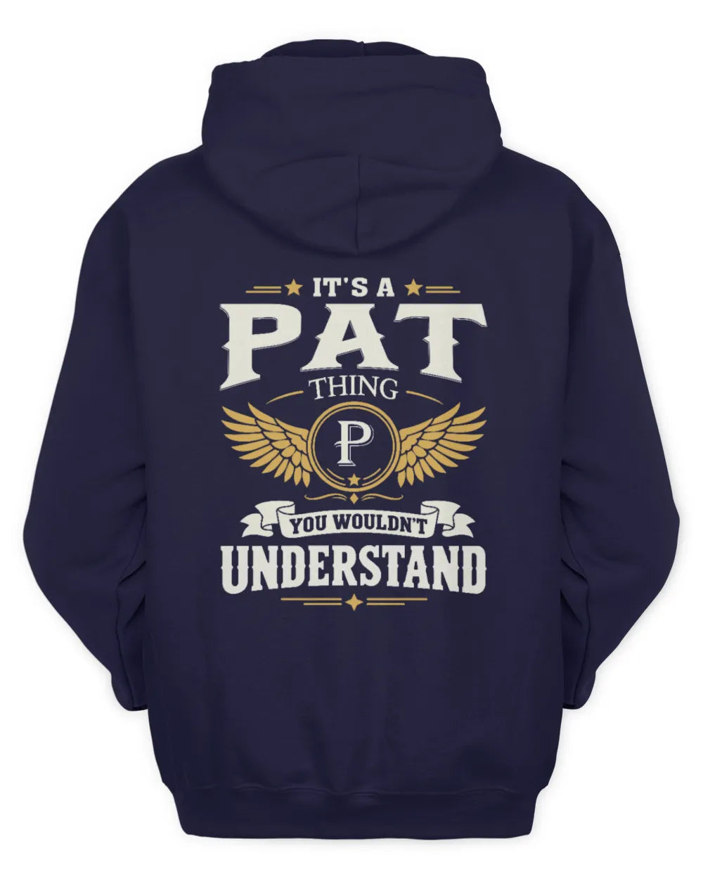 PAT KT06-M008 It’s a [NAME] Thing – You Wouldn’t Understand | Personalized Vintage T-Shirt - Unisex Hoodie - Navy