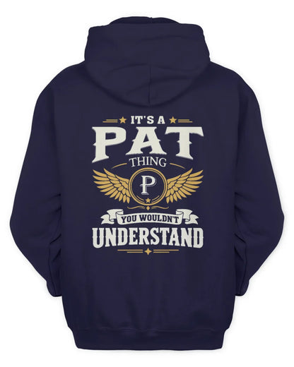 PAT KT06-M008 It’s a [NAME] Thing – You Wouldn’t Understand | Personalized Vintage T-Shirt - Unisex Hoodie - Navy