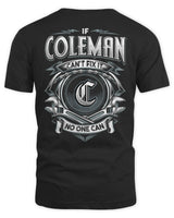 COLEMAN AP81-K4-626 - Personalized Ahmed Quote Apparel “If Ahmed Can't Fix It, No One Can” - Unisex Standard T-Shirt - Black