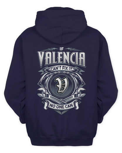 VALENCIA AP81-K4-626 - Personalized Ahmed Quote Apparel “If Ahmed Can't Fix It, No One Can” - Unisex Hoodie - Navy