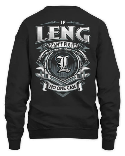 LENG AP81-K4-626 - Personalized Ahmed Quote Apparel “If Ahmed Can't Fix It, No One Can” - Unisex Sweatshirt - Black