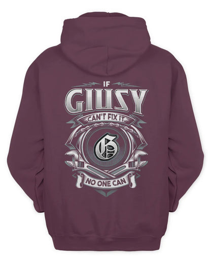 GIUSY AP81-K4-626 - Personalized Ahmed Quote Apparel “If Ahmed Can't Fix It, No One Can” - Unisex Hoodie - Maroon
