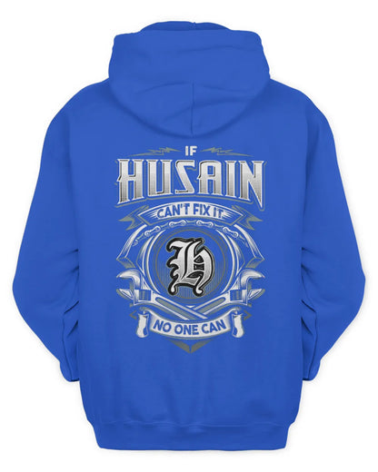 HUSAIN AP81-K4-626 - Personalized Ahmed Quote Apparel “If Ahmed Can't Fix It, No One Can” - Unisex Hoodie - Royal