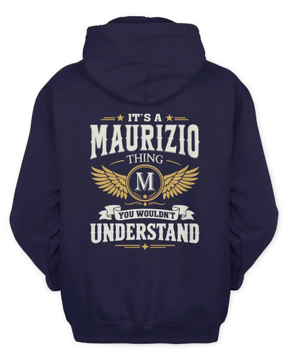 MAURIZIO KT06-M008 It’s a [NAME] Thing – You Wouldn’t Understand | Personalized Vintage T-Shirt - Unisex Hoodie - Navy