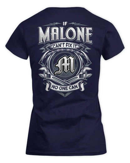 MALONE AP81-K4-626 - Personalized Ahmed Quote Apparel “If Ahmed Can't Fix It, No One Can” - Women's Standard T-Shirt - Navy
