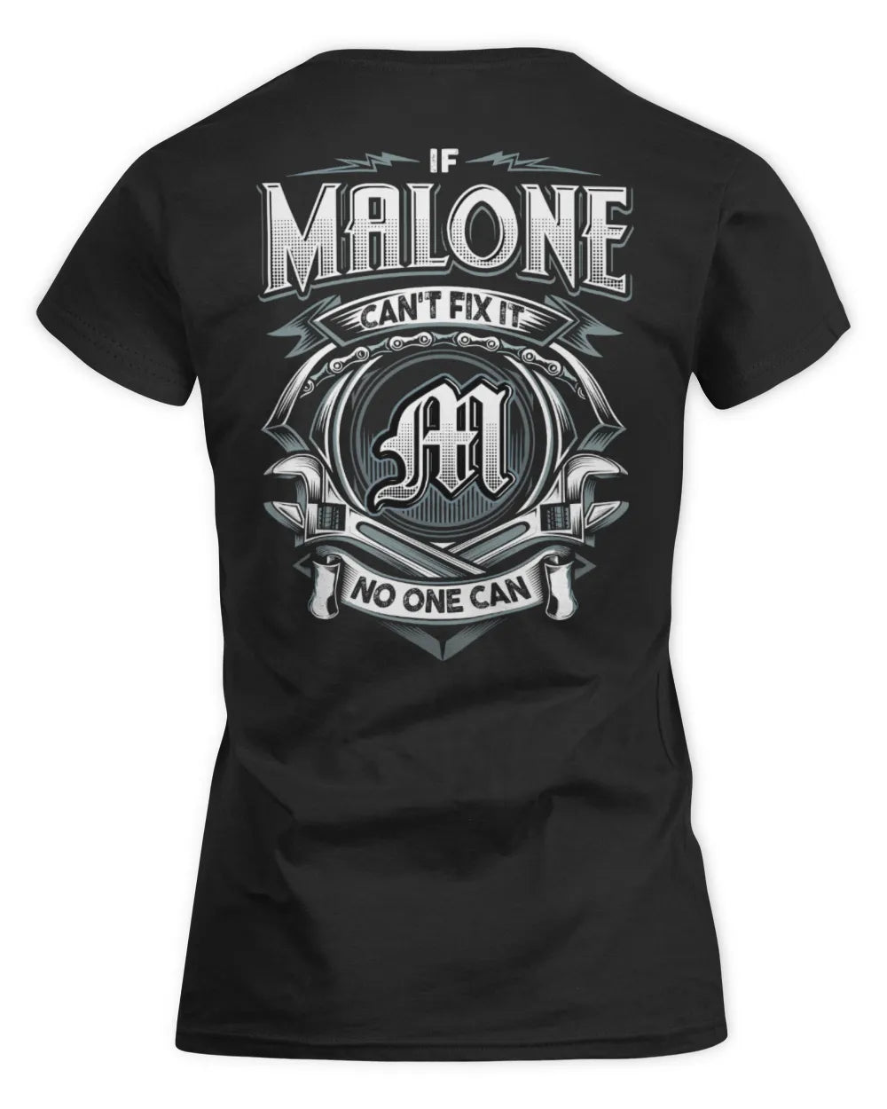 MALONE AP81-K4-626 - Personalized Ahmed Quote Apparel “If Ahmed Can't Fix It, No One Can” - Women's Standard T-Shirt - Black