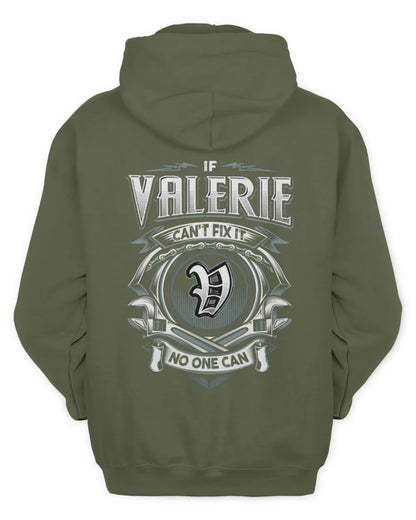 VALERIE AP81-K4-626 - Personalized Ahmed Quote Apparel “If Ahmed Can't Fix It, No One Can” - Unisex Hoodie - Military Green