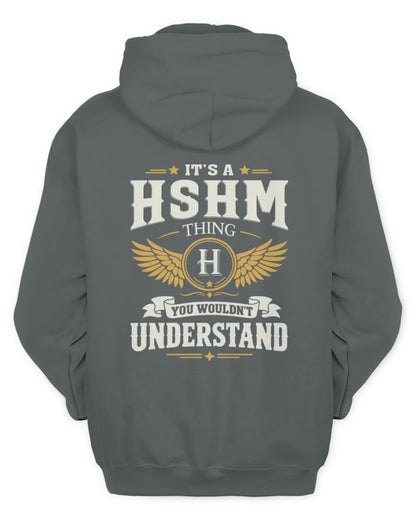 HSHM KT06-M008 It’s a [NAME] Thing – You Wouldn’t Understand | Personalized Vintage T-Shirt - Unisex Hoodie - Charcoal