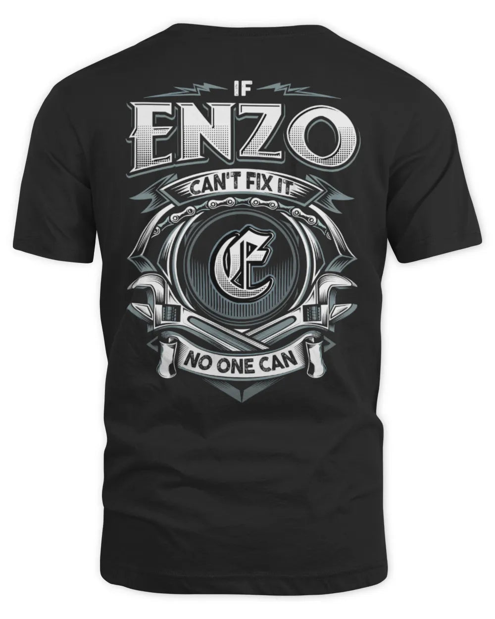 ENZO AP81-K4-626 - Personalized Ahmed Quote Apparel “If Ahmed Can't Fix It, No One Can”