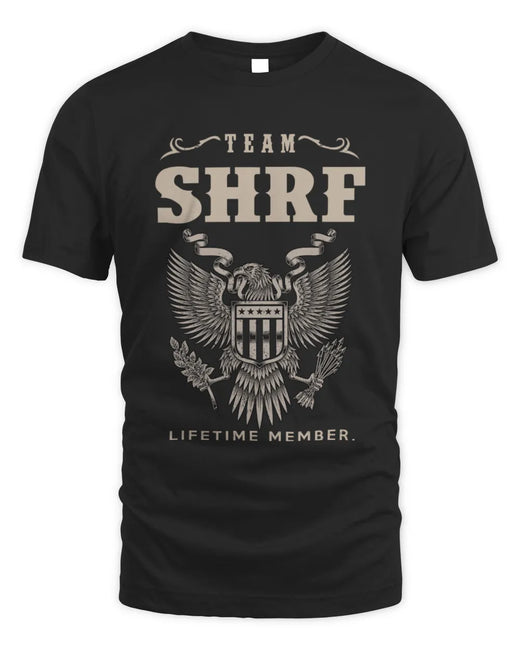 SHRF TP06-K82 – Personalized Classic Style Apparel “Team NAME Lifetime Member”