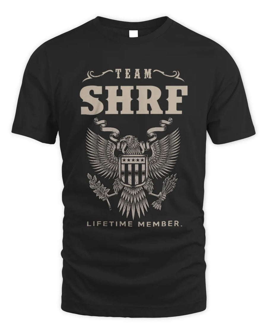 SHRF TP06-K82 – Personalized Classic Style Apparel “Team NAME Lifetime Member”