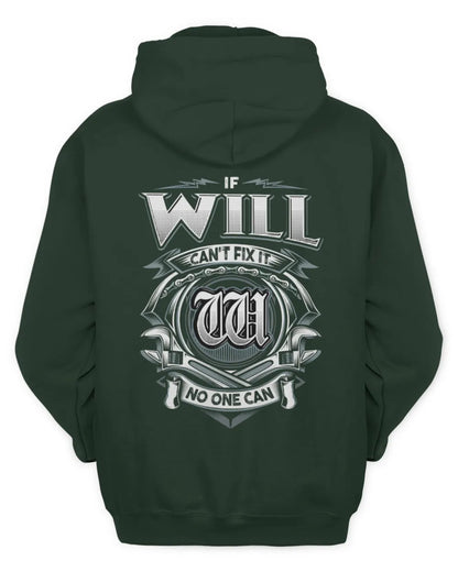 WILL AP81-K4-626 - Personalized Ahmed Quote Apparel “If Ahmed Can't Fix It, No One Can” - Unisex Hoodie - Forest Green