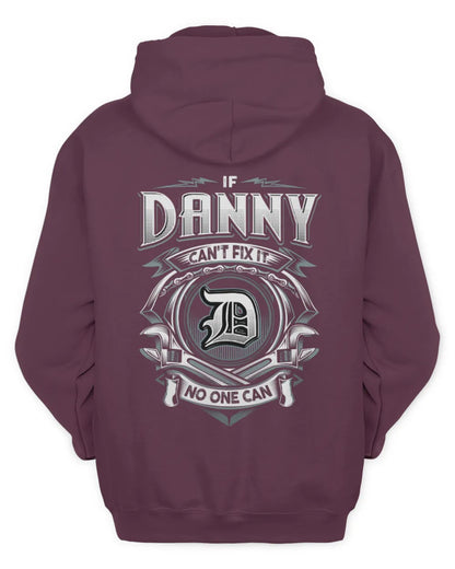 DANNY AP81-K4-626 - Personalized Ahmed Quote Apparel “If Ahmed Can't Fix It, No One Can” - Unisex Hoodie - Maroon