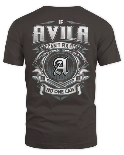 AVILA AP81-K4-626 - Personalized Ahmed Quote Apparel “If Ahmed Can't Fix It, No One Can” - Unisex Standard T-Shirt - Dark Chocolate