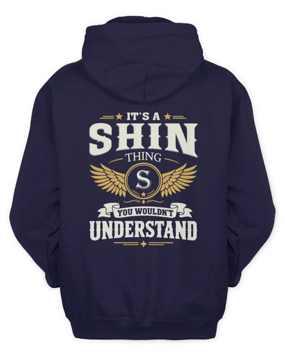 SHIN KT06-M008 It’s a [NAME] Thing – You Wouldn’t Understand | Personalized Vintage T-Shirt - Unisex Hoodie - Navy
