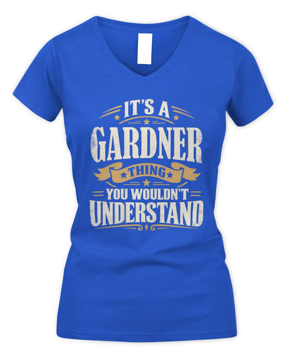 GARDNER P08 TH51 - Personalized “It’s a/an [NAME] Thing – You Wouldn’t Understand” Shirt - Women's V-Neck T-Shirt - Royal