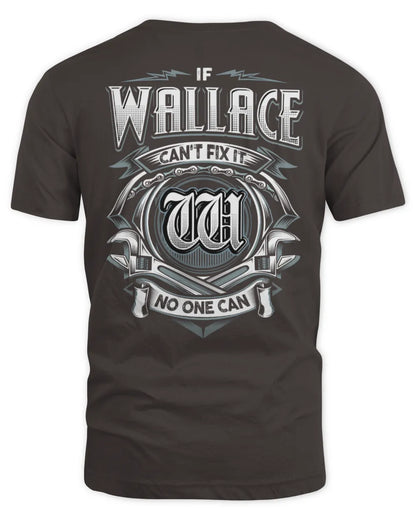WALLACE AP81-K4-626 - Personalized Ahmed Quote Apparel “If Ahmed Can't Fix It, No One Can” - Unisex Standard T-Shirt - Dark Chocolate