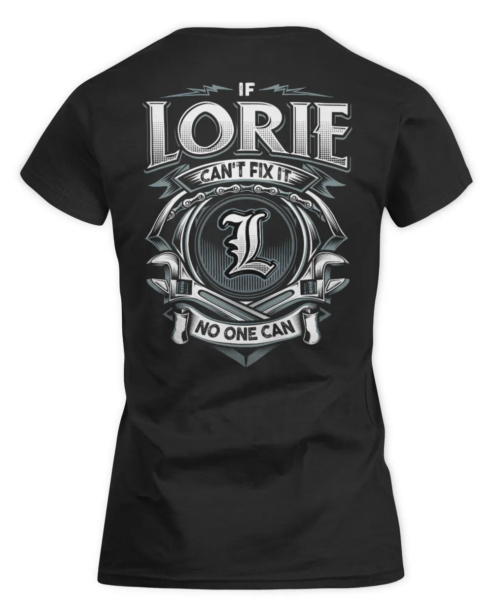 LORIE AP81-K4-626 - Personalized Ahmed Quote Apparel “If Ahmed Can't Fix It, No One Can” - Women's Standard T-Shirt - Black