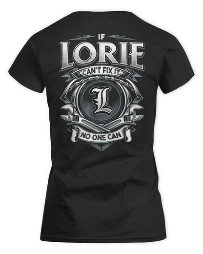 LORIE AP81-K4-626 - Personalized Ahmed Quote Apparel “If Ahmed Can't Fix It, No One Can” - Women's Standard T-Shirt - Black