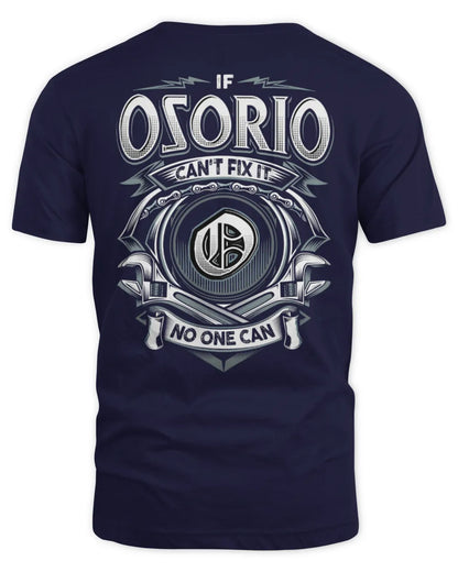 OSORIO AP81-K4-626 - Personalized Ahmed Quote Apparel “If Ahmed Can't Fix It, No One Can” - Unisex Standard T-Shirt - Navy