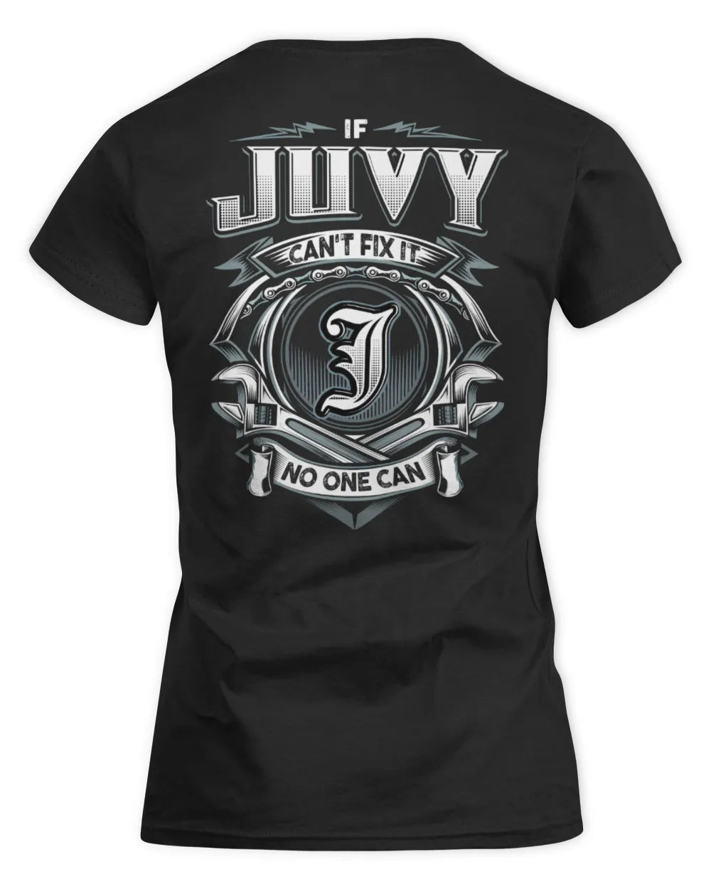 JUVY AP81-K4-626 - Personalized Ahmed Quote Apparel “If Ahmed Can't Fix It, No One Can” - Women's Standard T-Shirt - Black