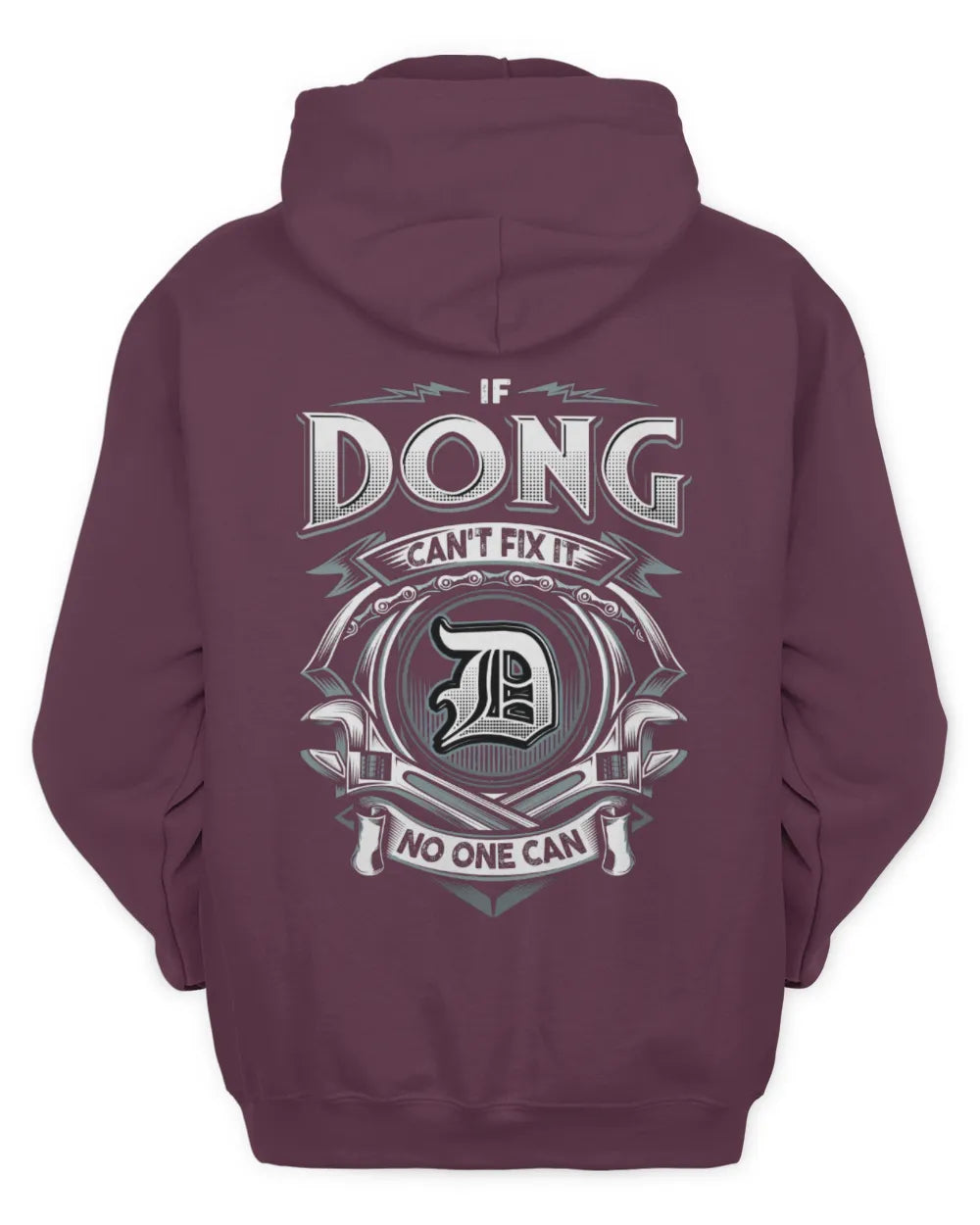 DONG AP81-K4-626 - Personalized Ahmed Quote Apparel “If Ahmed Can't Fix It, No One Can” - Unisex Hoodie - Maroon