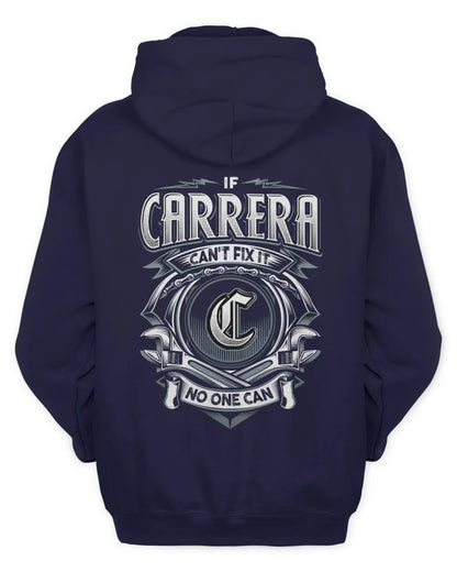 CARRERA AP81-K4-626 - Personalized Ahmed Quote Apparel “If Ahmed Can't Fix It, No One Can” - Unisex Hoodie - Navy