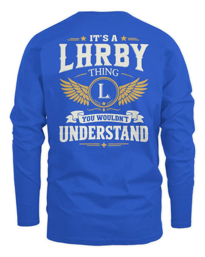 LHRBY KT06-M008 It’s a [NAME] Thing – You Wouldn’t Understand | Personalized Vintage T-Shirt - Men's Long Sleeved T-Shirt - Royal