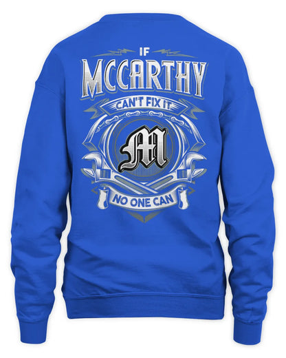 MCCARTHY AP81-K4-626 - Personalized Ahmed Quote Apparel “If Ahmed Can't Fix It, No One Can” - Unisex Sweatshirt - Royal