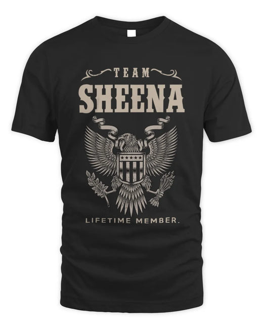 SHEENA TP06-K82 – Personalized Classic Style Apparel “Team NAME Lifetime Member”