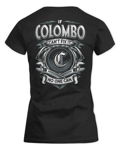 COLOMBO AP81-K4-626 - Personalized Ahmed Quote Apparel “If Ahmed Can't Fix It, No One Can” - Women's Standard T-Shirt - Black