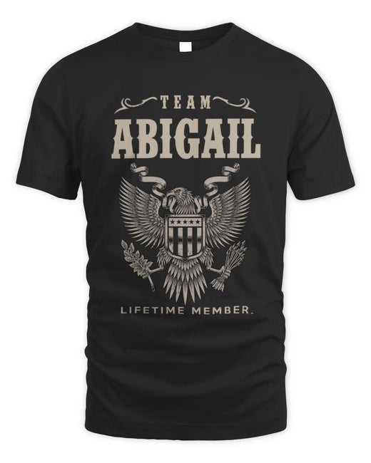 ABIGAIL TP06-K82 – Personalized Classic Style Apparel “Team NAME Lifetime Member”