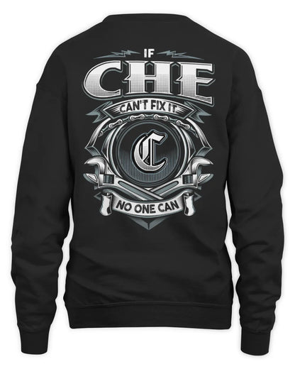 CHE AP81-K4-626 - Personalized Ahmed Quote Apparel “If Ahmed Can't Fix It, No One Can” - Unisex Sweatshirt - Black