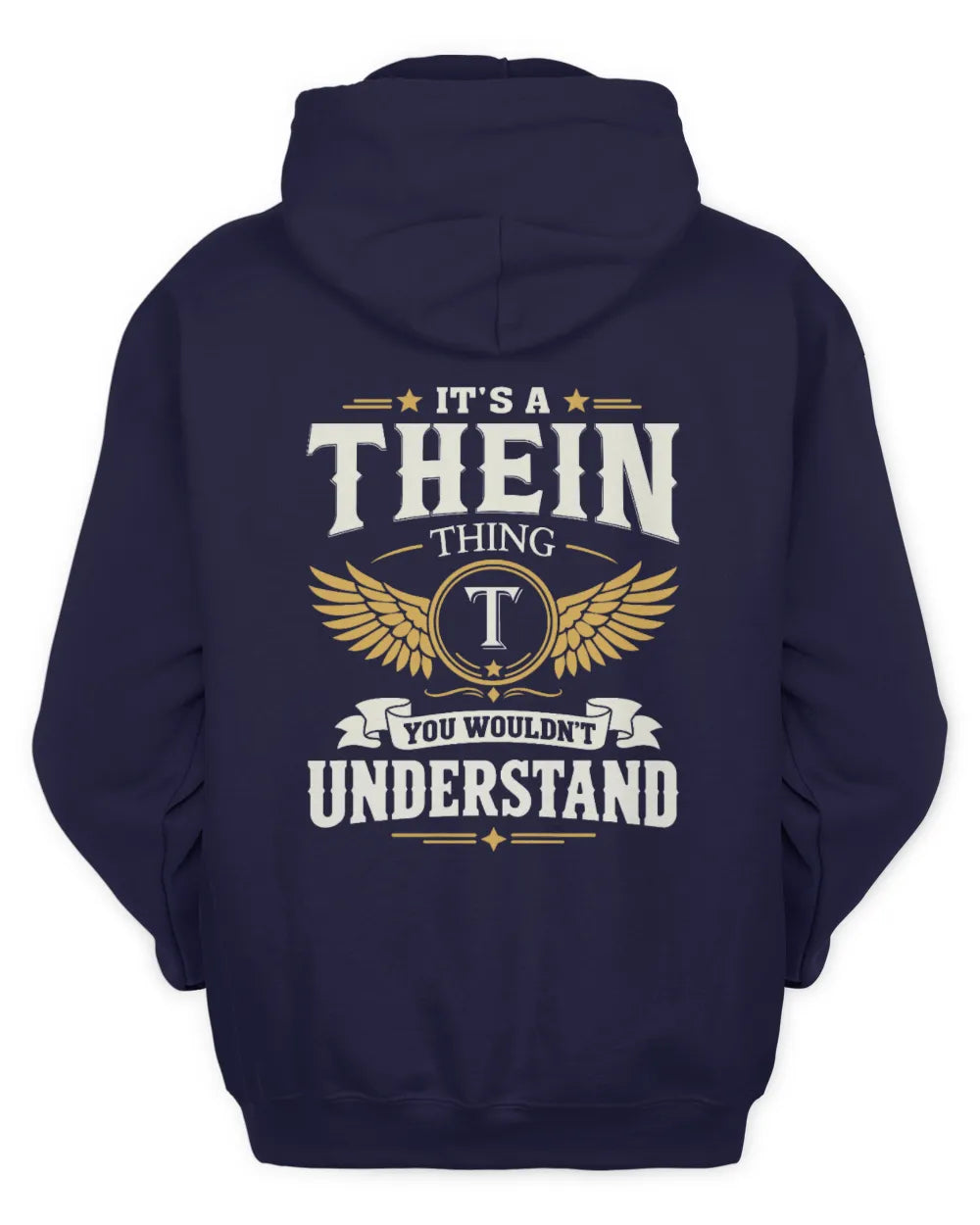 THEIN KT06-M008 It’s a [NAME] Thing – You Wouldn’t Understand | Personalized Vintage T-Shirt - Unisex Hoodie - Navy