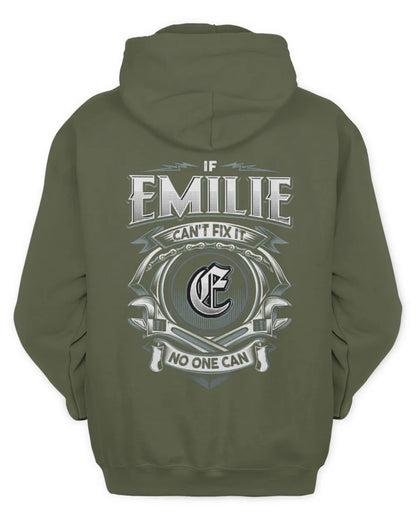 EMILIE AP81-K4-626 - Personalized Ahmed Quote Apparel “If Ahmed Can't Fix It, No One Can” - Unisex Hoodie - Military Green