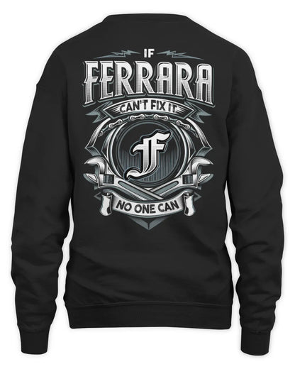 FERRARA AP81-K4-626 - Personalized Ahmed Quote Apparel “If Ahmed Can't Fix It, No One Can” - Unisex Sweatshirt - Black