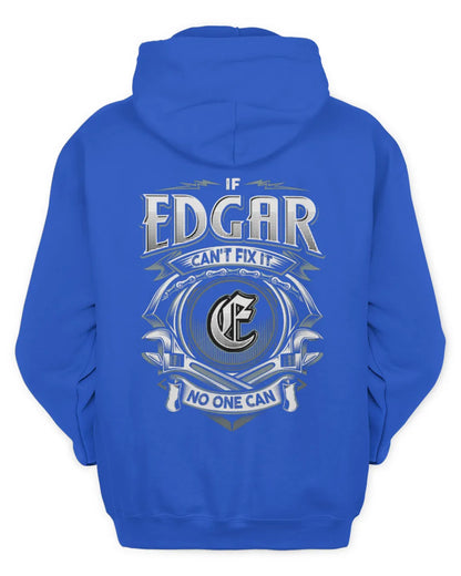 EDGAR AP81-K4-626 - Personalized Ahmed Quote Apparel “If Ahmed Can't Fix It, No One Can” - Unisex Hoodie - Royal