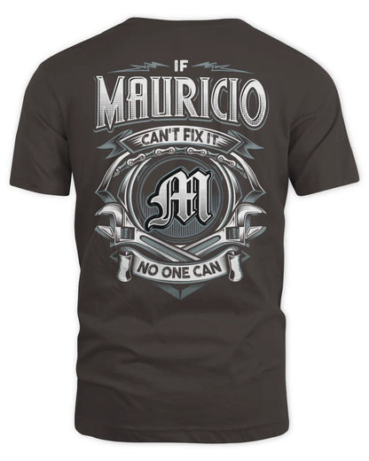 MAURICIO AP81-K4-626 - Personalized Ahmed Quote Apparel “If Ahmed Can't Fix It, No One Can” - Unisex Standard T-Shirt - Dark Chocolate