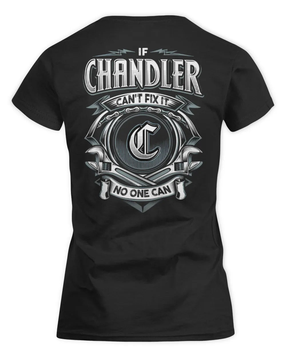 CHANDLER AP81-K4-626 - Personalized Ahmed Quote Apparel “If Ahmed Can't Fix It, No One Can” - Women's Standard T-Shirt - Black