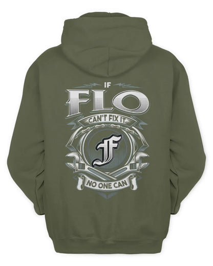FLO AP81-K4-626 - Personalized Ahmed Quote Apparel “If Ahmed Can't Fix It, No One Can” - Unisex Hoodie - Military Green