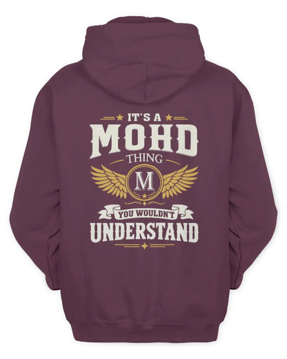 MOHD KT06-M008 It’s a [NAME] Thing – You Wouldn’t Understand | Personalized Vintage T-Shirt - Unisex Hoodie - Maroon