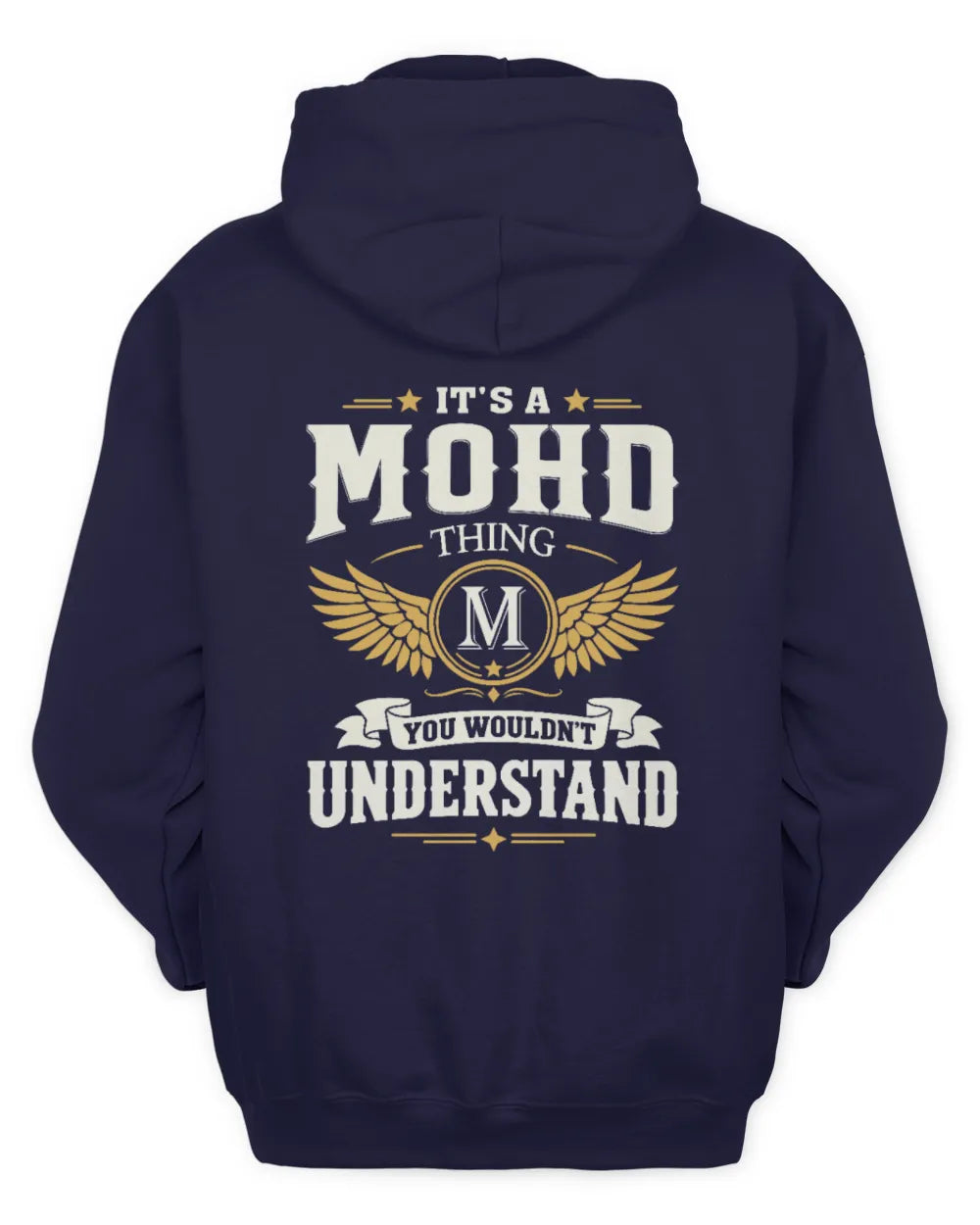 MOHD KT06-M008 It’s a [NAME] Thing – You Wouldn’t Understand | Personalized Vintage T-Shirt - Unisex Hoodie - Navy