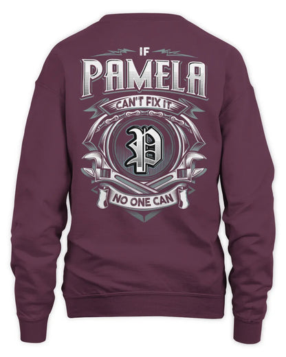 PAMELA AP81-K4-626 - Personalized Ahmed Quote Apparel “If Ahmed Can't Fix It, No One Can” - Unisex Sweatshirt - Maroon