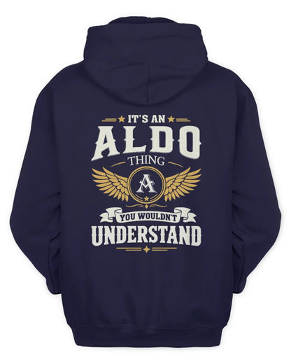 ALDO KT06-M008 It’s a [NAME] Thing – You Wouldn’t Understand | Personalized Vintage T-Shirt - Unisex Hoodie - Navy