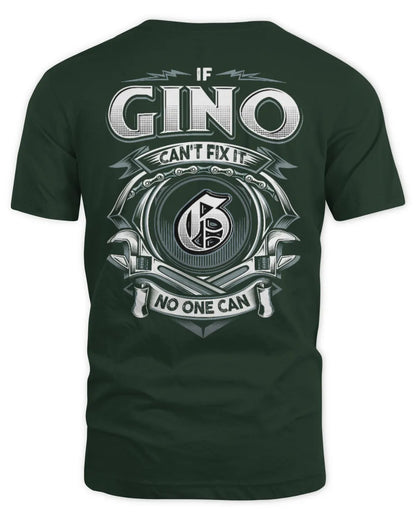 GINO AP81-K4-626 - Personalized Ahmed Quote Apparel “If Ahmed Can't Fix It, No One Can” - Unisex Standard T-Shirt - Forest Green