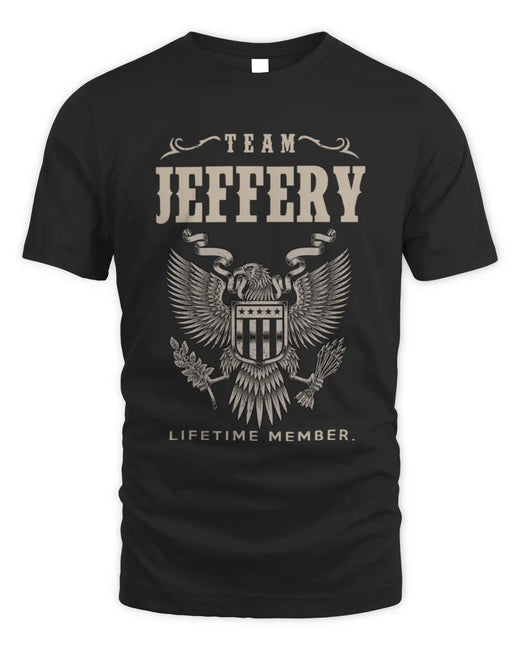 JEFFERY TP06-K82 – Personalized Classic Style Apparel “Team NAME Lifetime Member”