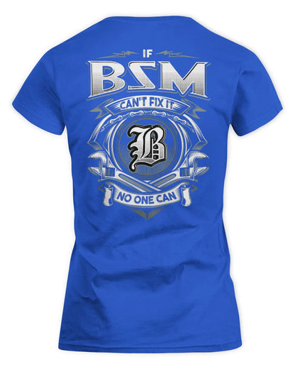 BSM AP81-K4-626 - Personalized Ahmed Quote Apparel “If Ahmed Can't Fix It, No One Can” - Women's Standard T-Shirt - Royal